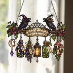 🖤 🐦‍⬛Raven Witch Suncatcher(✨Buy 2 Free Shipping)