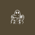 Naughty Ghost Sexy Boobs Graphic Print T-Shirt