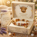 💖Handmade Highland Cow Blessing Bracelet