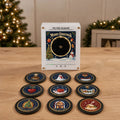 🎄 Christmas Music Fridge Stickers | Interactive Festive Decor with 9 Classic Christmas Carols