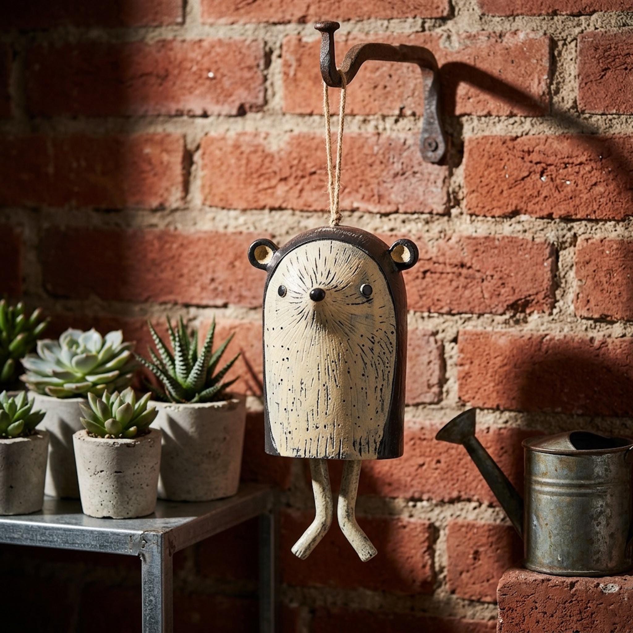 🎐Handmade Whimsical Animal Wind Chime Ornaments