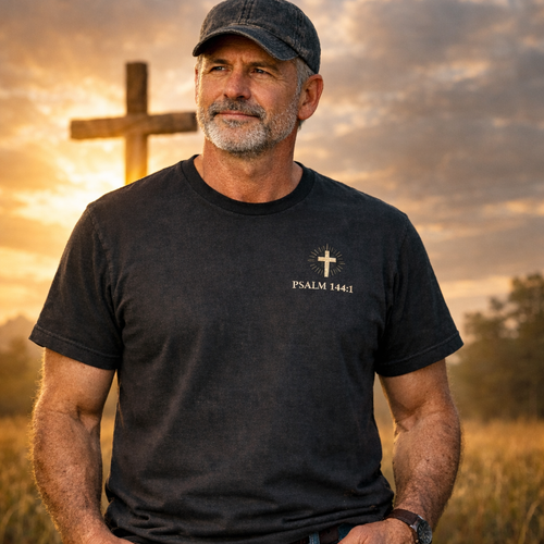 Blessed Be The Lord PSALM 144:1 T-Shirt