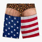 Men's Novelty Prank Swim Trunks – Funny Beach Shorts for Summer & Parties