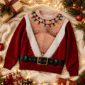 Funny Christmas Santa Shirt – Hilarious Ugly Christmas Sweater for Men