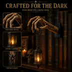💀Skeleton Hand Lantern Shelf Light