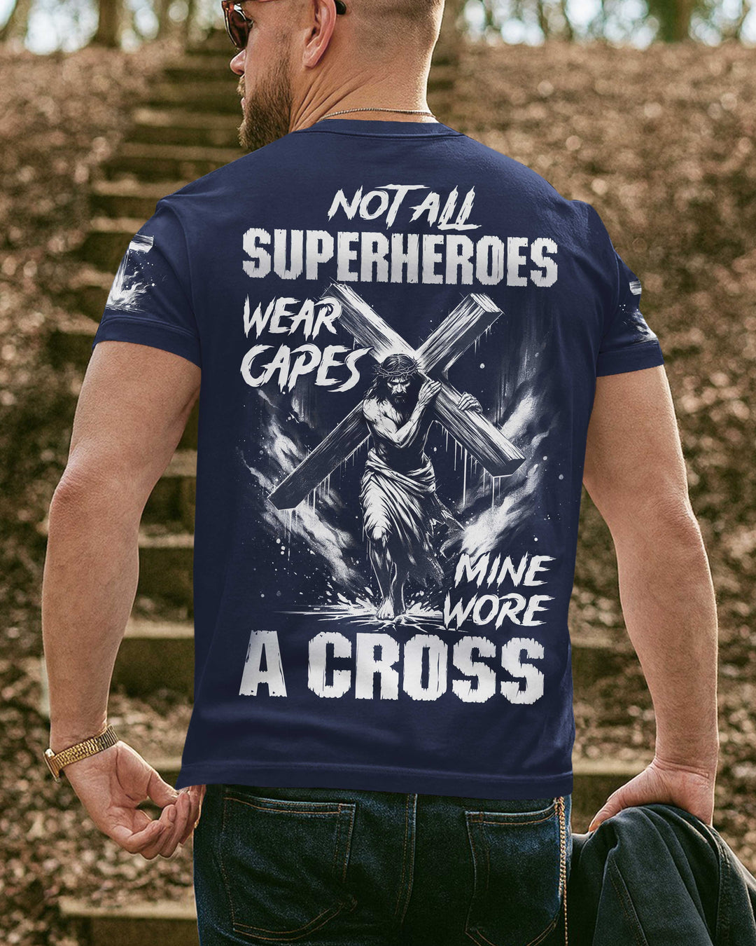 Not All Superheroes Wear Capes All Over Print T-Shirt