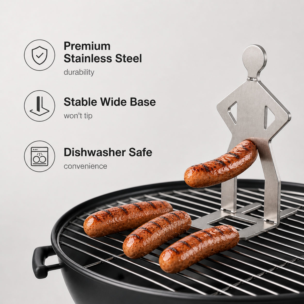 Fun BBQ Sausage Holder