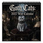 🐈‍⬛ Gothic Cats 2027 Wall Calendar