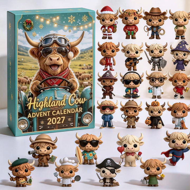 🐮 Highland Cow Advent Calendar 2027