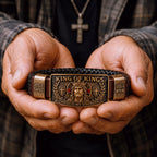 👑 The Ultimate Father's Day Tribute: King of Kings Faith Bracelet — Wear Your Belief with Pride (49% OFF Today🔥)