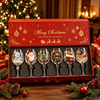 Christmas Wine Glass Collection