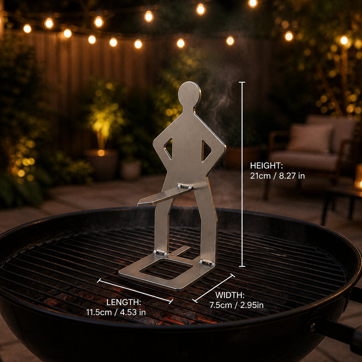 Fun BBQ Sausage Holder