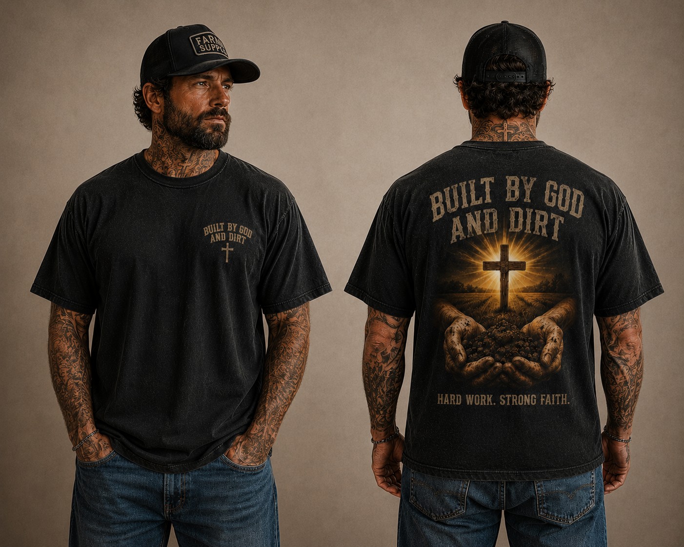 Built By God T-Shirt