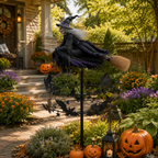 🔥Halloween Early Bird Offer: 50% off🧙‍♀️ The Enchanted Witch Garden Wind Spinner