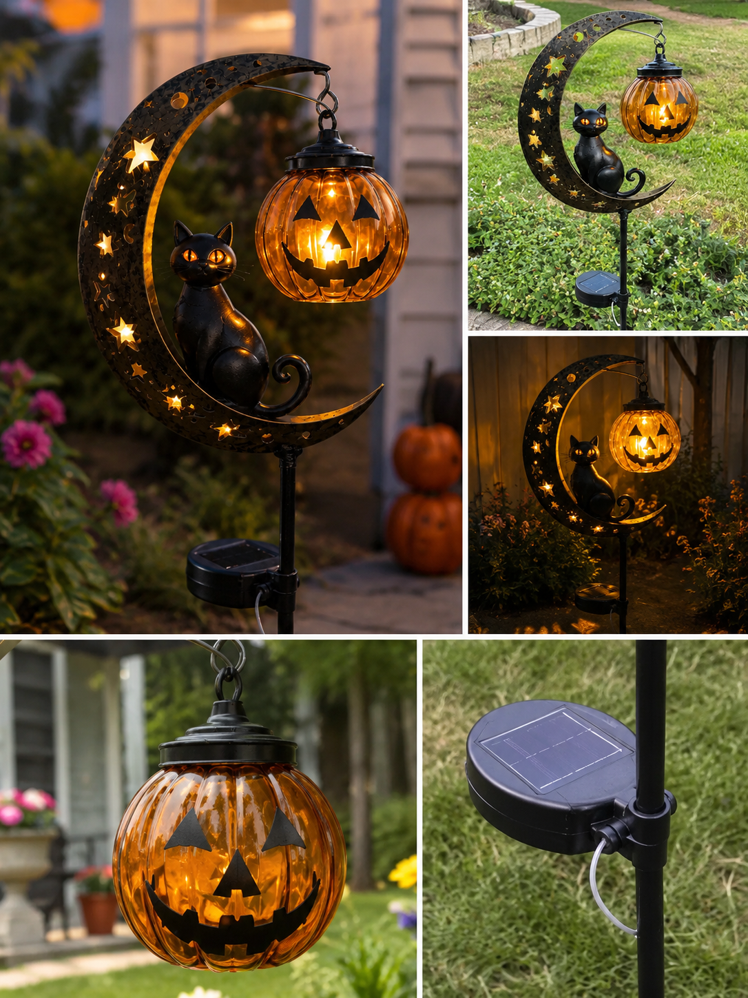 🎉Handmade Halloween Garden Stake Light