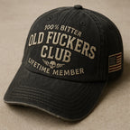 Old F*ckers Club-Vintage Baseball Cap