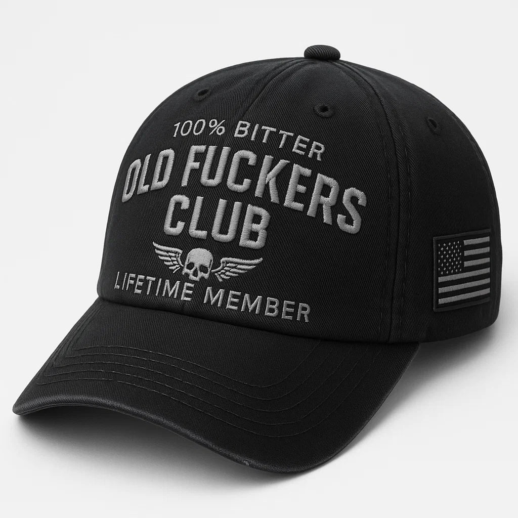 Old F*ckers Club-Vintage Baseball Cap