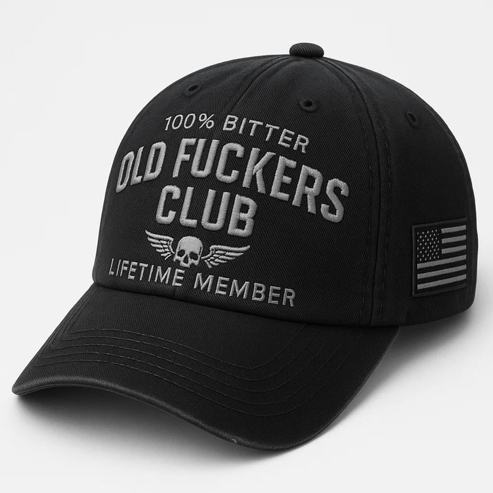 Old F*ckers Club-Vintage Baseball Cap