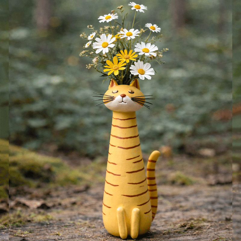 💖🎁2026 Mother's Day Gifts 50% Off--😻Quirky Cat Vase