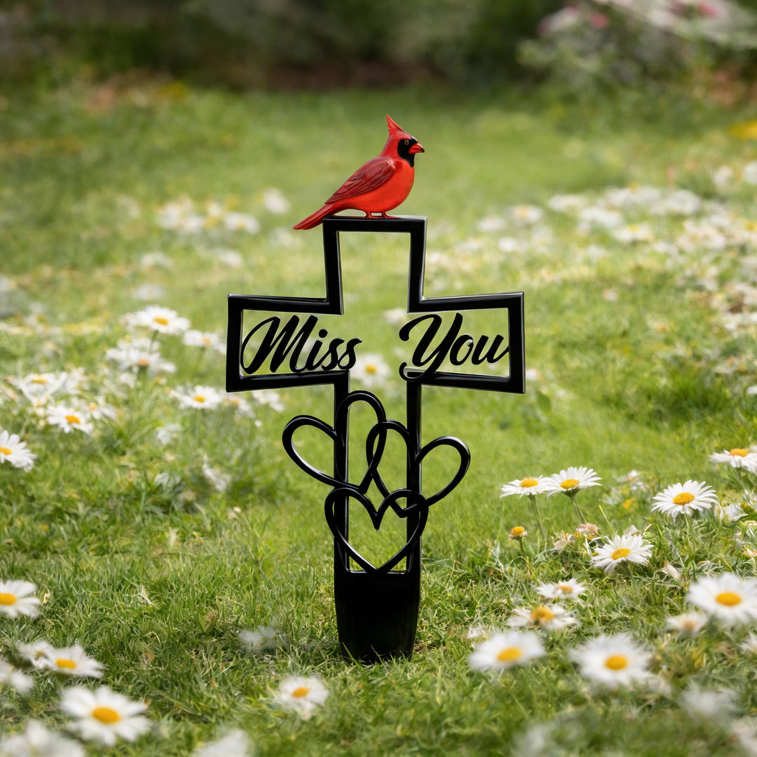 Metal Cemetery Memorial Plaque for Remembrance