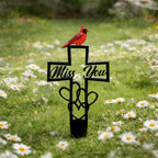Metal Cemetery Memorial Plaque for Remembrance