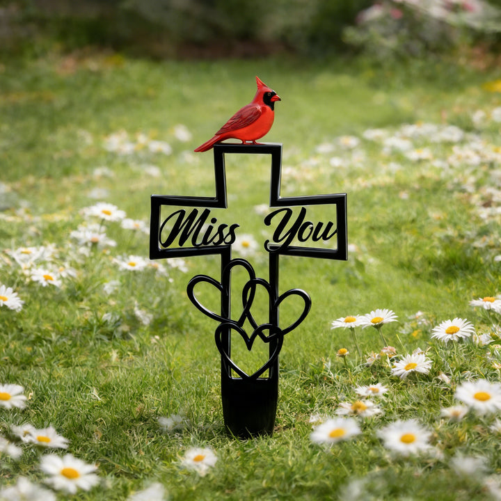 Metal Cemetery Memorial Plaque for Remembrance