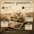 💥LAST DAY49% OFF -🦆 DUCK HUNTING WILD & READY HAT