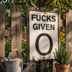 0 Given Funny Metal Signs