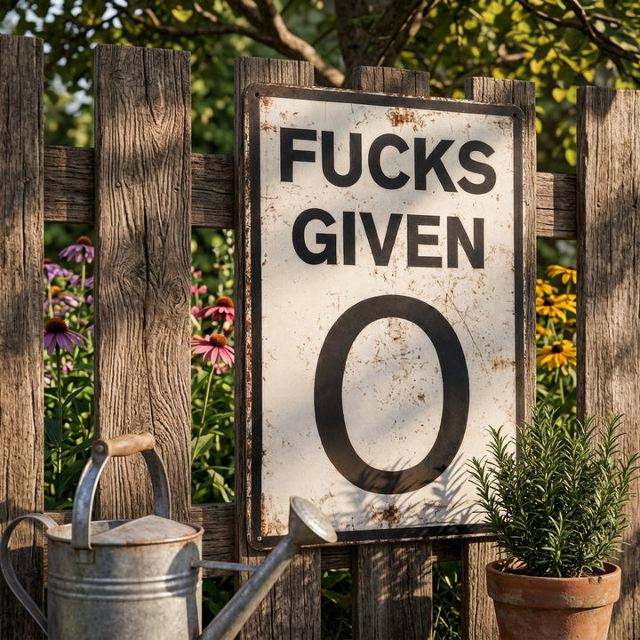 0 Given Funny Metal Signs