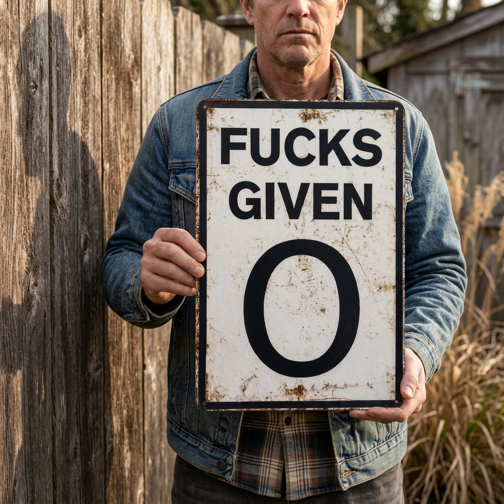 0 Given Funny Metal Signs
