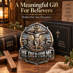 ✝️Christian Faith Car Emblem Collection — Cross, Resurrection & Hope