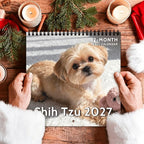🐶 2027 Shih Tzu Calendar – 12 Months of Adorable Shih Tzu Portraits & Sweet Everyday Moments