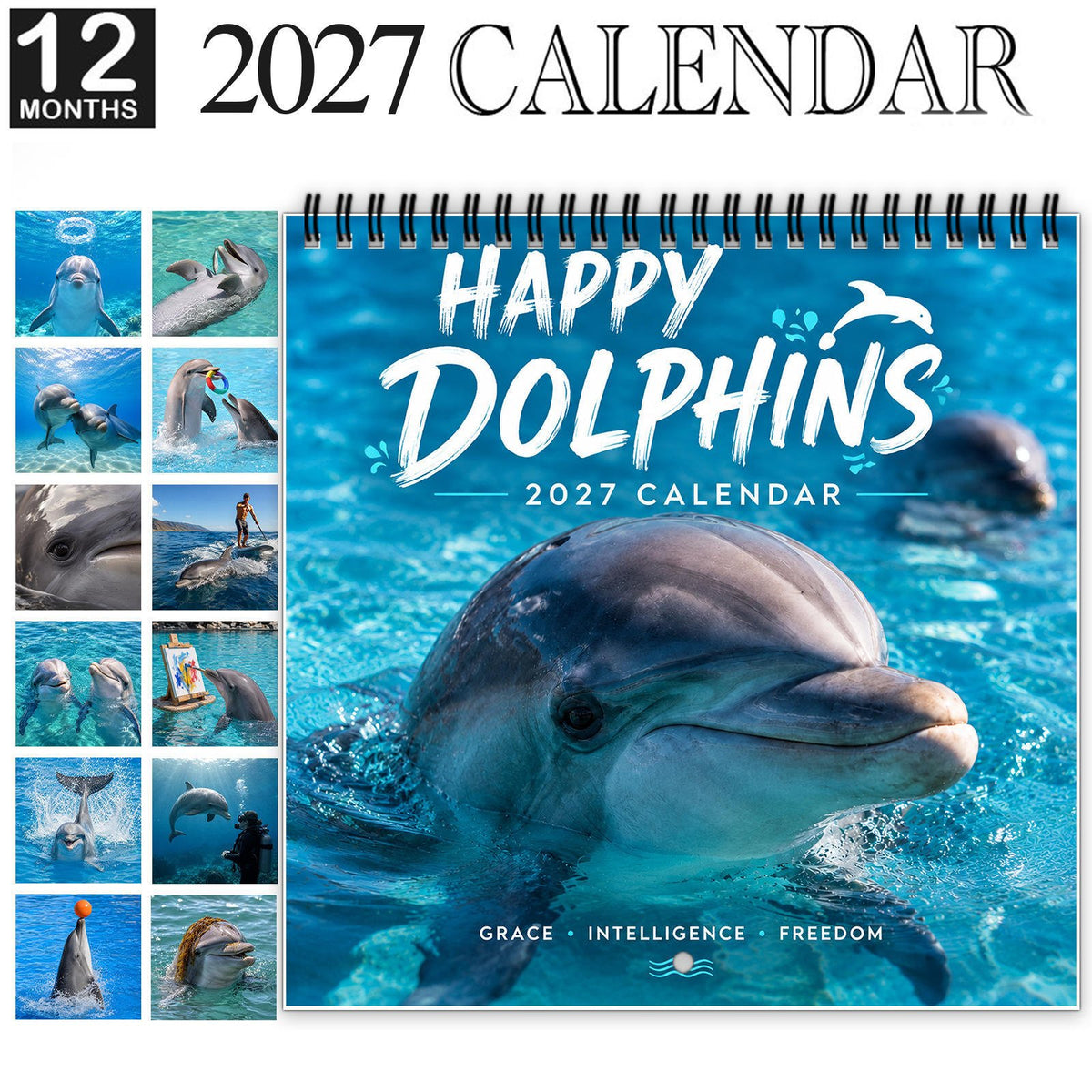 🐬2027 Dolphin Calendar