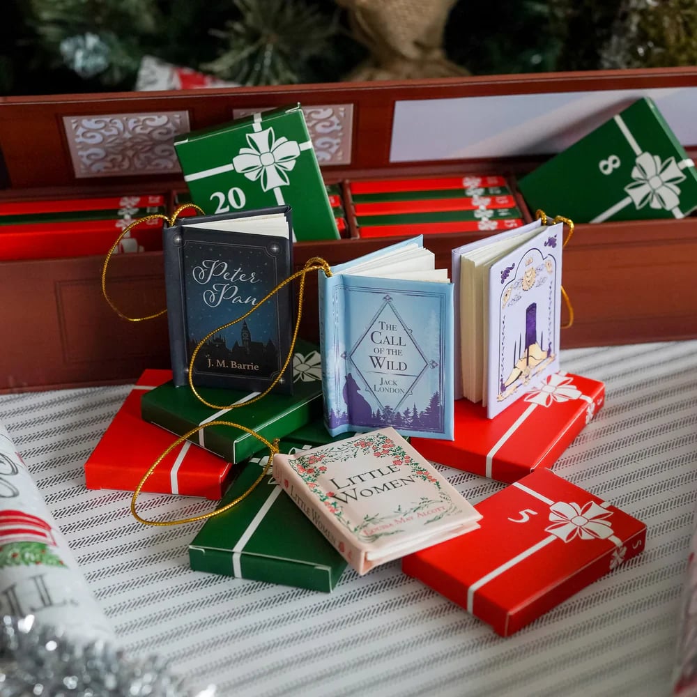 📚 25-Day Mini Book Advent Calendar – A Book Lover's Christmas Countdown