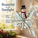 ⏳ Last Day 49% OFF – 🎄Beginner-Friendly 3D Christmas Iridescent Suncatcher DIY Kit | Complete Kit with Glass-Style Panels, Metal Frames, Hanging Chain, Tools & Step-by-Step Guide Included 💕