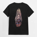 Oral Sex with Tattooed Ghost Dirty Love Black Print T-shirt