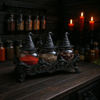 Handmade Wizard Frog Spice Jar