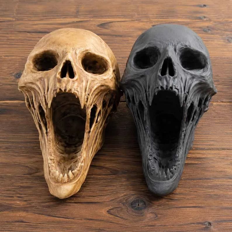 🔥Last Day 50% OFF 💀Gothic Skull Sculpture