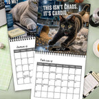 Cats With Attitude 2027 Wall Calendar