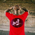 Nun Smoking Dark Style Black Print T-shirt