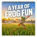 🐸 2027 Funny Frog Wall Calendar, 12-Month Spiral Planner With Notes