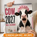 2027 Cow Wall Calendar