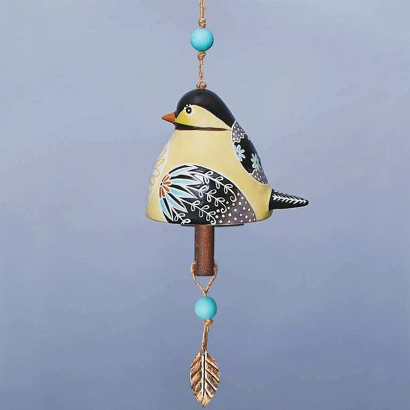 🐦Hand-Painted Ceramic Bird wind Chimes