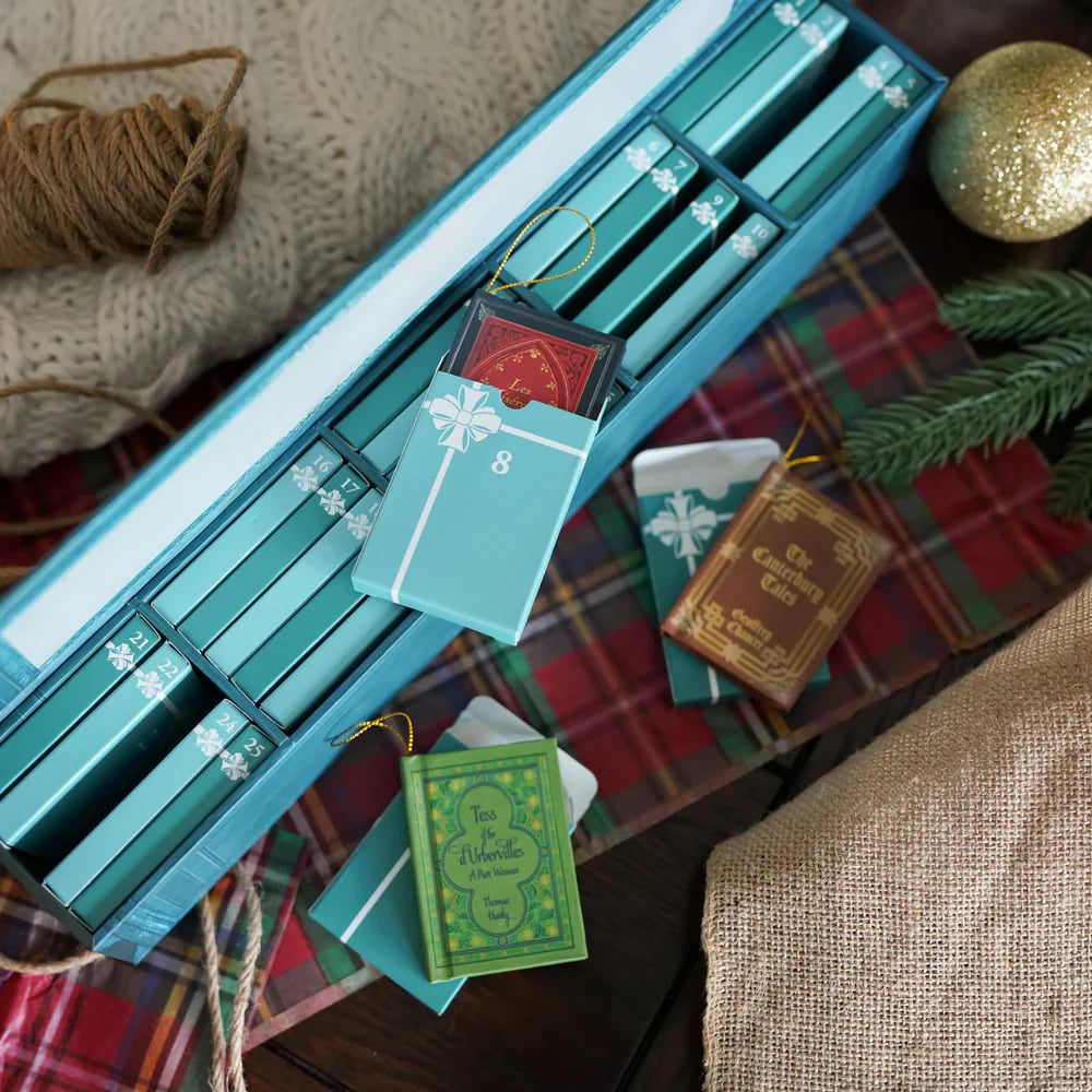 📚 25-Day Mini Book Advent Calendar – A Book Lover's Christmas Countdown