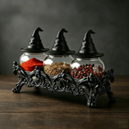 Handmade Wizard Frog Spice Jar