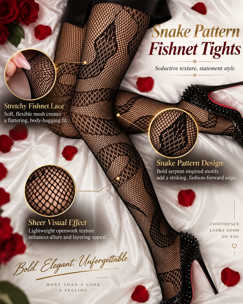 3-Pack Halloween Fishnet Tights Mixed Pattern Set