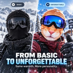 ⏳ 49% OFF – 🦊 Funny Animal Face Ski Mask |The Funniest Winter Balaclava Everyone Will Ask About