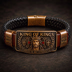 👑 The Ultimate Father's Day Tribute: King of Kings Faith Bracelet — Wear Your Belief with Pride (49% OFF Today🔥)