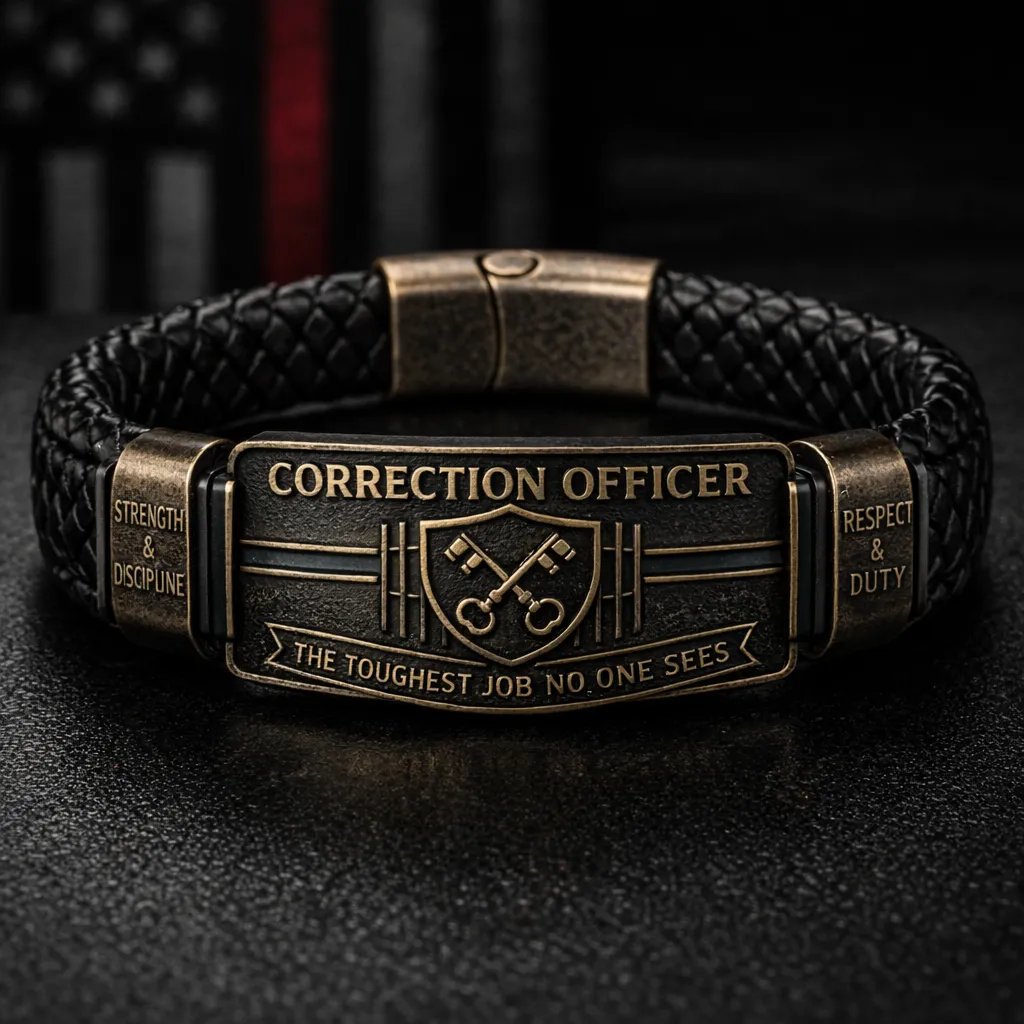 🎁 The Ultimate Father's Day Tribute: Heavy-Duty Police Brotherhood Bracelet — Wear Your Honor Proudly