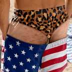 Men's Novelty Prank Swim Trunks – Funny Beach Shorts for Summer & Parties